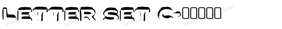 Letter Set C字体转换
